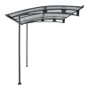 Canopia Pensiline*Vega Pensilina Da Esterno 200X200X252 cm Trasparente