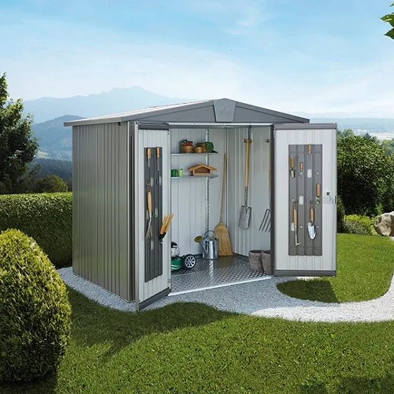 Biohort Casette Da Giardino Piccole|Casetta Europa Biohort In Metallo*Casetta da Giardino in Metallo EUROPA 1
