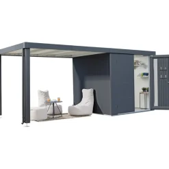 Biohort Casetta Neo Biohort In Metallo|Casette Da Giardino Medie*Casetta da Giardino in Metallo NEO 2C con Porta a Due Battenti