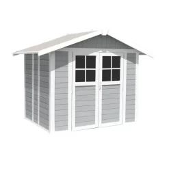 Grosfillex Casette In Resina Grosfillex|Casette Da Giardino Medie*Casetta da Giardino in Resina DECO 5 LIGHT GREY
