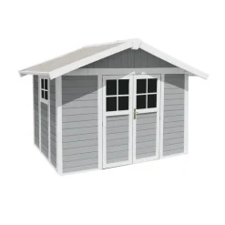 Grosfillex Casette In Resina Grosfillex|Casette Da Giardino Grandi*Casetta da Giardino in Resina DECO 7 LIGHT GREY