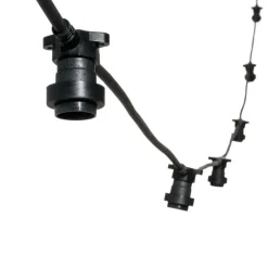 Lotti Luci Di Natale|Luci Di Natale*Catena Party Light con 8 Portalampada E27 5m Prolungabile