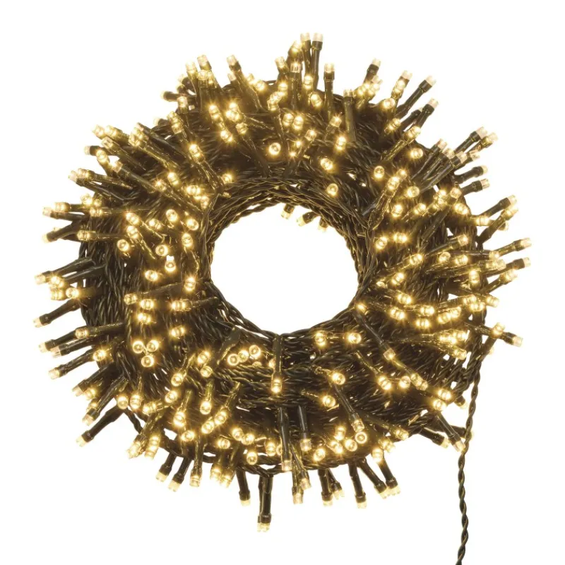 Lotti Luci Di Natale|Luci Di Natale*Catena TLE 450 LED BIANCO CALDO