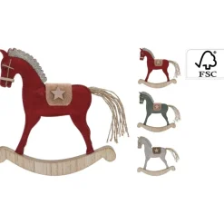 Koopman Complementi D'Arredo*Cavallo a Dondolo 22 cm. Pezzo Singolo