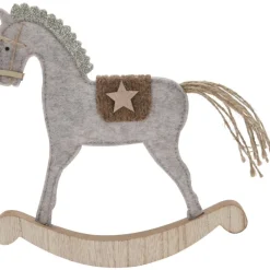Koopman Complementi D'Arredo*Cavallo a Dondolo 22 cm. Pezzo Singolo