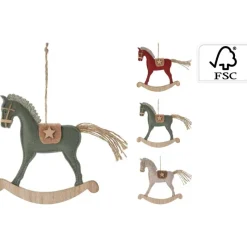 Koopman Complementi D'Arredo*Cavallo a Dondolo 15 cm. Pezzo Singolo