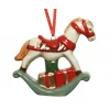 Kaemingk Addobbi Per Albero Di Natale*Cavallo a dondolo da appendere 8 cm.