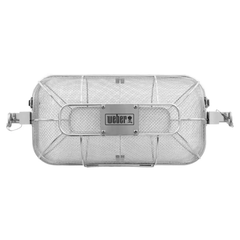 Weber Accessori Multiuso Weber|Accessori Girarrosto Weber*Cestello a maglia fine per girarrosto Cod. 7686