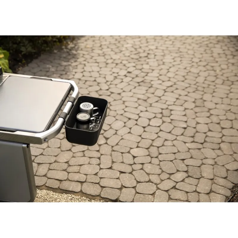 Weber Accessori Multiuso Weber*Cestello Portaoggetti per Ripiano Laterale Cod. 3400105