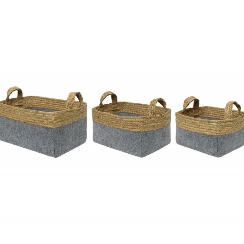 Kaemingk Complementi D'Arredo*Cestino in feltro Large 40 cm. Pezzo Singolo