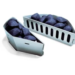 Weber Combustibili Per Barbecue|Combustibili E Affumicatura Weber*Cesti Porta Carbone per 57 cm Cod. 7403