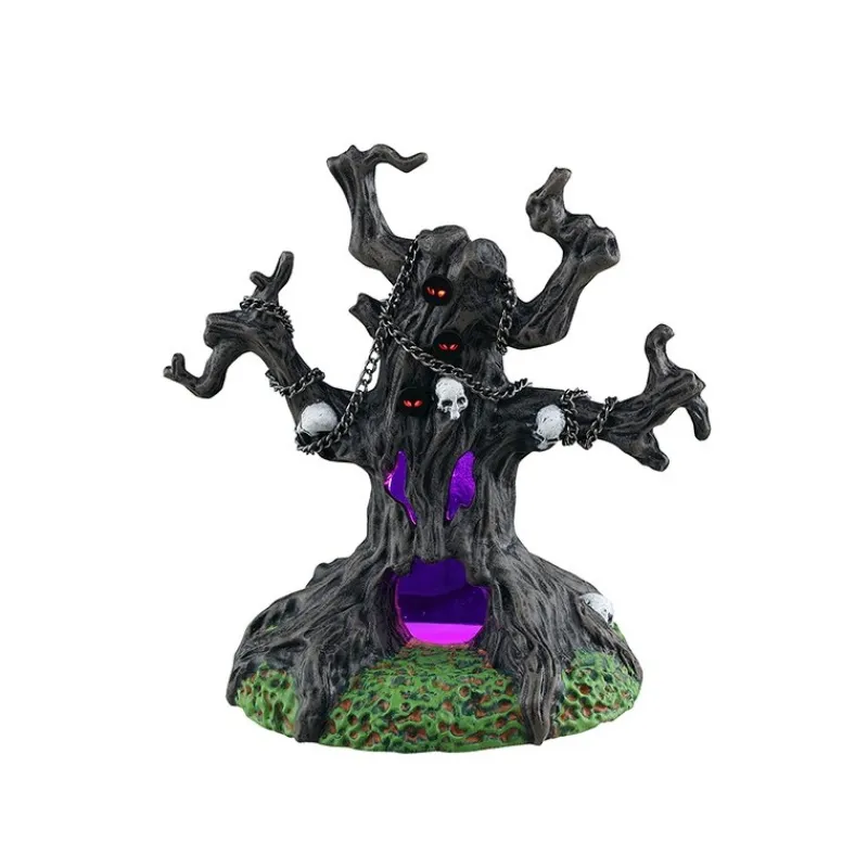 Lemax Scene Halloween|Novità Lemax Spooky Town 2025*Chained Spooky Tree B/O 4.5V Cod. 54441