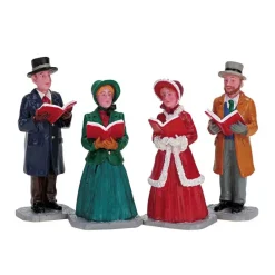 Lemax Personaggi*Christmas Harmony Set of 4 Cod. 72403