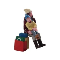 Lemax Personaggi|Lemax Best Buy*Christmas Shopping Break, Set Of 2 Cod. 92766