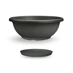 Veca Vasi In Plastica|Ciotole In Plastica*Ciotola Naxos con Sottovaso ad Incastro