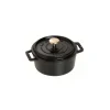 Staub Cocotte Tonde*Cocotte 12 cm Nera in Ghisa