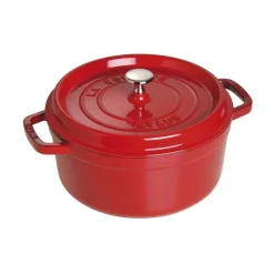 Staub Cocotte Tonde*Cocotte 24 cm Rossa in Ghisa