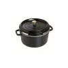 Staub Cocotte Tonde*Cocotte con Cestello 26 cm Nera in Ghisa