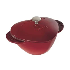 Staub Cocotte Tonde*Cocotte Cuore 20 cm Rossa in Ghisa
