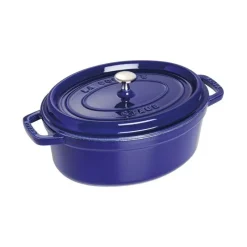 Staub Cocotte Ovali*Cocotte Ovale 29 cm Blu in Ghisa