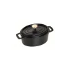 Staub Cocotte Ovali*Cocotte Ovale 41 cm Nera in Ghisa