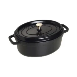 Staub Cocotte Ovali*Cocotte Ovale 29 cm Nera in Ghisa