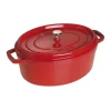 Staub Cocotte Ovali*Cocotte Ovale 33 cm Rossa in Ghisa