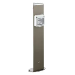 Acquapoint Fontane Per Posa In Superficie*Colonnina per Presa Elettrica da Giardino Aquapoint Electropoint Ground Grigio Tortora
