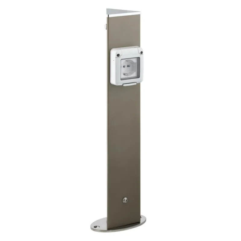 Acquapoint Fontane Per Posa In Superficie*Colonnina per Presa Elettrica da Giardino Aquapoint Electropoint Ground Grigio Tortora