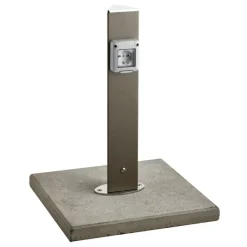 Acquapoint Fontane Per Posa In Superficie*Colonnina per Presa Elettrica da Giardino Aquapoint Electropoint Ground Grigio Tortora