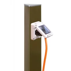 Acquapoint Fontane Da Interrare*Colonnina per Presa Elettrica da Giardino Aquapoint Electropoint da Interrare Verde Sottobosco