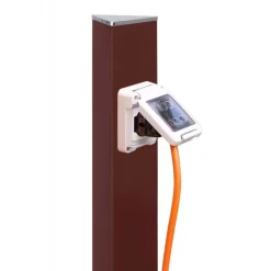 Acquapoint Fontane Da Interrare*Colonnina per Presa Elettrica da Giardino Aquapoint Electropoint da Interrare Bronzo Metal