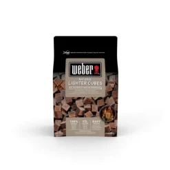 Weber Prodotti Per Affumicatura|Combustibili Per Barbecue*Confezione da 48 Cubetti Accendi-Fuoco Inodore Cod. 17612