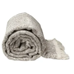 Unique Living Plaid Unique Living|Cuscini E Plaid*Coperta Joren 140 x 152 cm Dark Grey