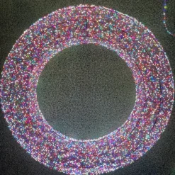 Lotti Luci Di Natale|Luci Di Natale*Corona 3D Marrone Ø 110cm HDM 15000 MicroLED RGB