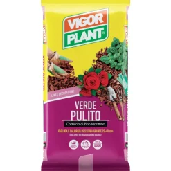 Vigorplant Terricci Per Piante*Corteccia di pino Grande 25-40 mm Verde Pulito 60 litri