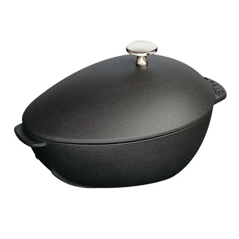 Staub Pentole E Tegami*Cozziera 25 cm Nera in Ghisa
