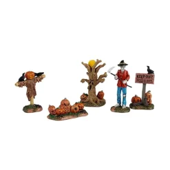 Lemax Personaggi|Novità Lemax Spooky Town 2025*Creepy Pumpkin Patch Set Of 5 Cod. 52513