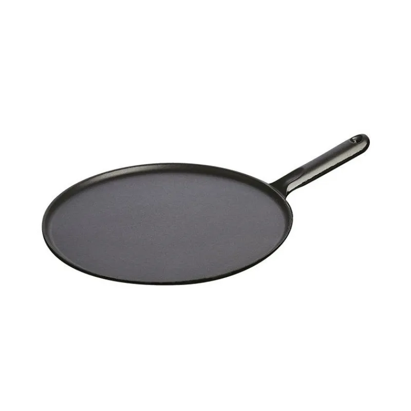 Staub Set Fonduta E Crepiere*Crepiere 30 cm Nera in Ghisa