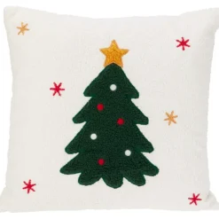 Koopman Cuscini E Plaid*Cuscino Decorativo Natale Teddy 45x45 cm. Pezzo Singolo