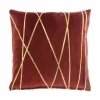 Unique Living Cuscini Unique Living|Cuscini E Plaid*Cuscino Senza 45x45 cm Colore Redwood