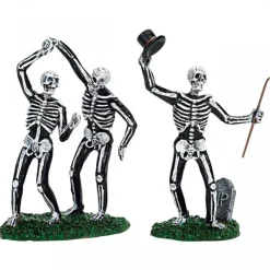 Lemax Personaggi|Personaggi*Dancing Skeletons Set Of 2 Cod. 72377