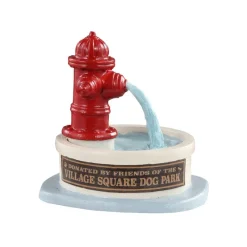 Lemax Accessori*Dog Park Water Fountain Cod. 14843