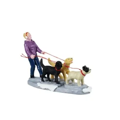 Lemax Personaggi|Novità Lemax Natale 2025*Dog Walker Cod. 42361