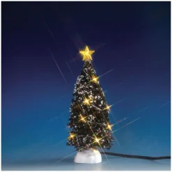 Lemax Luci E Alimentatori|Accessori*Evergreen Tree with 12 Clear Light B/O 4.5V Cod. 74267