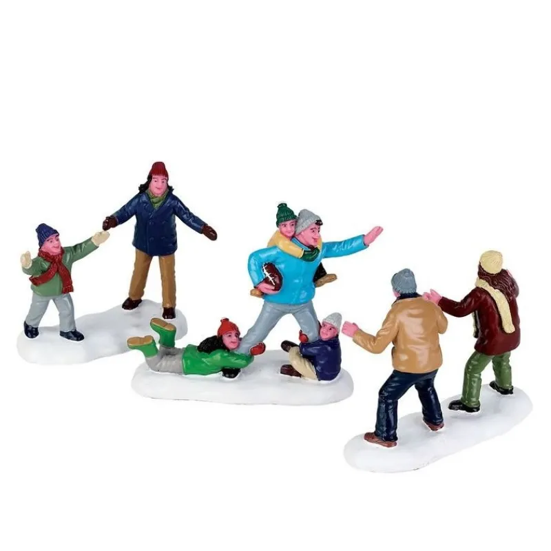 Lemax Personaggi*Family Football Set of 3 Cod. 72535