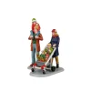 Lemax Personaggi*Family Holiday Shopping Spree Set Of 2 Cod. 22124