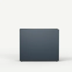Herstera Fioriere In Metallo Herstera*Fioriera Alta PLANTER DIVIDER 25 in Metallo colore Antracite 100x25x80 cm