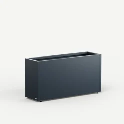 Herstera Fioriere In Metallo Herstera*Fioriera PLANTER 30 in Metallo colore Antracite 100x30x50 cm