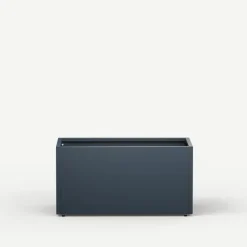 Herstera Fioriere In Metallo Herstera*Fioriera PLANTER 50 in Metallo colore Antracite 100x50x50cm
